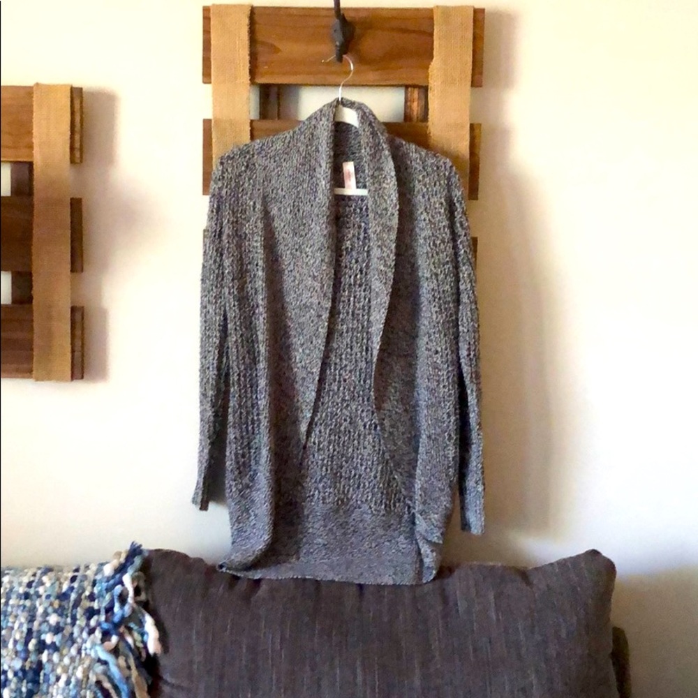Charcoal cardigan